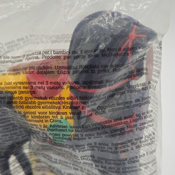 Vintage 1998 McDonald's Disney Mulan Khan Black Horse Happy Meal Toy - Picture 3 of 4